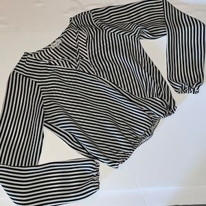 3/$25 Criss-Crossed Cropped Top